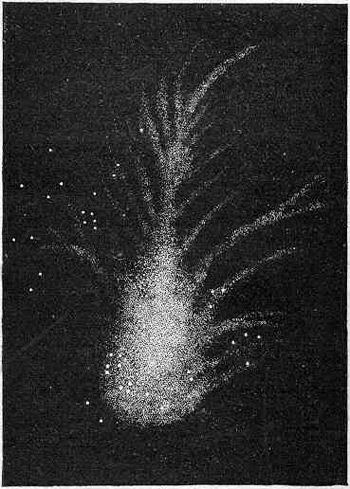 Sketch of the Crab Nebula 